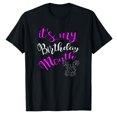 thumbnail image 1 of AALJY It's My Birthday Month Party T-Shirt, 1 of 5