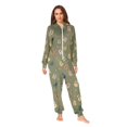 thumbnail image 2 of FORMRS Onesies Pajama for Adults Unisex Hoodie Winter Jumpsuit One Piece Sleepwear, Sizes S-2XL, Cartoon Guitar Pattern, 2 of 7