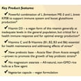 thumbnail image 4 of Reg'Activ Immune & Vitality with Lactobacillus fermentum ME-3, brevis KP08, Vegan Vitamin D3 and Vitamins C and B-Vitamins (B1, B2, B3 and B6) Essential for Health Maintenance, 4 of 6