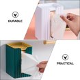 thumbnail image 3 of UPOUART 2Ud Organizador De Tissue Para Montado En Pared Sin Perforación Verde, 3 of 8