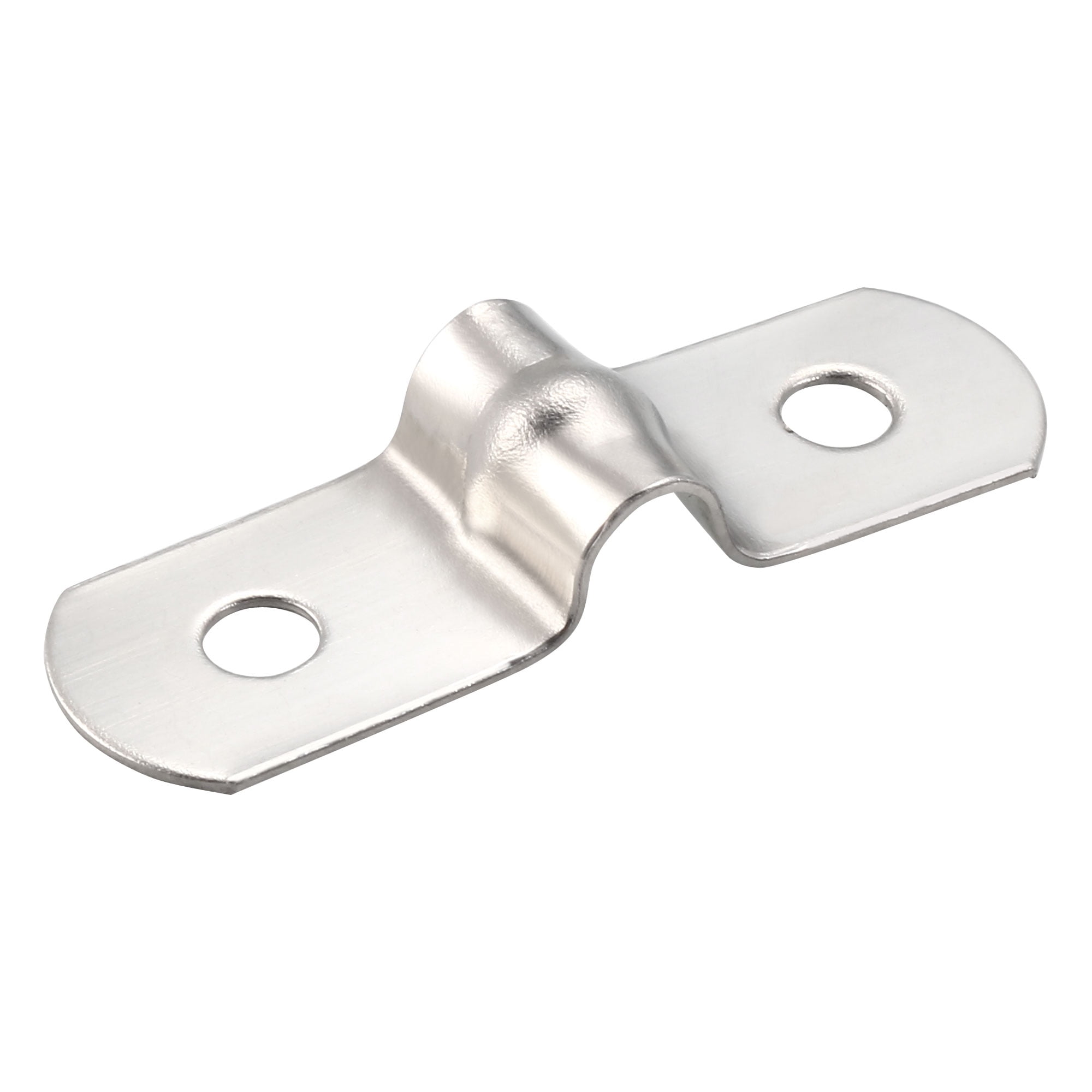5mm Rigid Pipe Strap, 304 Stainless Steel, 2 Hole Clamps
