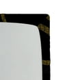 thumbnail image 3 of Ambesonne Emoji Fitted Sheet, Classic Smiling Face Grids, King Size, Black Mustard, 3 of 3