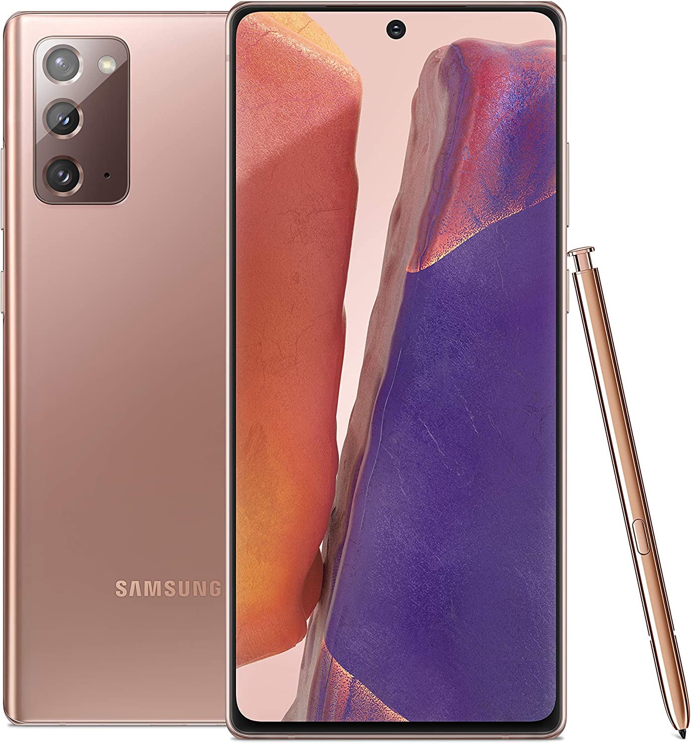 Restored Samsung Galaxy Note 20 5G N981U (AT&T Only) 128GB Mystic Bronze (Refurbished)