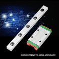 thumbnail image 3 of 100mm MGN9H Miniature Linear Rail Rail 9mm Width Slide Block Linear Rail Linear Motion Rail Linear Rail Carriage ,Long Lasting, 3 of 7
