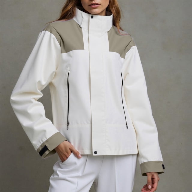HUITKMM Fall Jacket Women's Lightweight Windproof Breathable Outdoor Jacket for Couples