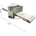 thumbnail image 2 of Mini Desktop Foldable Puff Pastry Dough Pressing Machine Commercial Electric 110V, 2 of 10