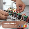 thumbnail image 4 of unbranded 1200Ud Ferrules Conectores Eléctricos Con Terminales Multicolor De PVC Y Aleación De Zinc, 4 of 7