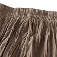 thumbnail image 4 of Women Mid Length Skirt Dance Party A Line High Waisted Pleated Skirt Holiday Party Half Skirts Bohemian Skirt Light Skirt for Women Extra Long Bed Skirt Full Rain Skirt Skirt Sequin Skirt for Women, 4 of 5
