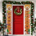 thumbnail image 3 of Christmas Hanging Banner Decorative Exquisite Useful Christmas Door Hanging Banner, 3 of 4