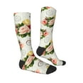 thumbnail image 3 of Balery Vintage Bike Flower Butterfly Fun Novelty Socks Men'S Women'S Crew Socks Funny Crazy Novelty Socks Quirky And Cool Socks, 3 of 9