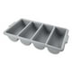 thumbnail image 1 of Organizador de Cubiertos de 4 Compartimientos Rubbermaid FG336200GRAY, 1 of 3
