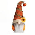 thumbnail image 1 of Festival de la calabaza en miniatura y girasol Figura única muñeca sin rostro Conjuring Encanto Gnome Estilo Figurita para la exhibición del estante y la tienda de escaparate Vibe, 1 of 6