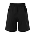 thumbnail image 5 of JJHGVB Womens Linen Shorts Baggy Shorts Women Linen Shorts Flowy Shorts Beach Lightweight Short Wide Leg Shorts for Women Comfy Resort Wear Beach Cropped Trousers Womens Long Shorts Black M, 5 of 5