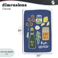 thumbnail image 4 of Stupell Industries Rustic Lodge Italian Kitchen Necessities Canvas Art, 20 x 30, by Amanda Houston, 4 of 8