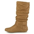 thumbnail image 3 of Journee Womens Shelley-6 Round Toe Mid Calf Boots, 3 of 10