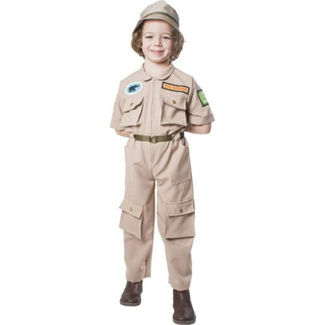 Dress Up America 516-L Zoo Keeper Costume pour Enfant - Taille Grand