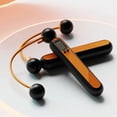 thumbnail image 2 of Jump Rope for Fitness  Skipping Rope with Counter Heavy Handles Cordless Jumping Rope for Men Women Kids Fitness Exercise Training orange small ball, 2 of 5