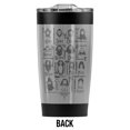 thumbnail image 2 of The Hobbit/The Company Of Thorin Oakenshield Stainless Steel Tumbler 20 oz Coffee Travel Mug/Cup, Vacuum Insulated & Double Wall with Leakproof Sliding Lid | Great for Hot Drinks and Cold Beverages, 2 of 7