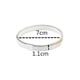 thumbnail image 2 of Ligas elásticas de metal unisex para hombre, pulseras, anillos elásticos para brazos, soportes para mangas de camisa, accesorios de ropa, 2 of 4