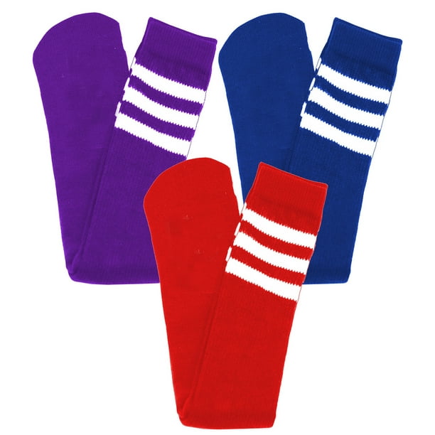 Woman & Youth Classic KneeHigh Tube Socks for Sports, Costumes or Everyday Wear