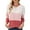 Red, variant on Pdbokew Womens 2025 Fall Winter Sweaters Casual Long Sleeve Ribbed Knit Crew Neck Lightweight Pullover Black L