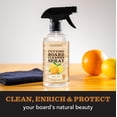 thumbnail image 2 of Board  Cleaner, with Microfiber Cloth, for  Countertop - Pure Ingredients Filtered Water, Distilled Vinegar, Castile Soap,  & Orange Citrus Oil Extracts, 12oz, 2 of 6