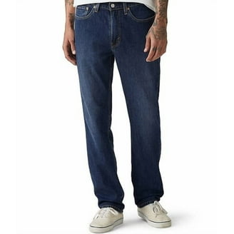 Men's Levi's® 505™ Regular Fit Stretch Jeans Color: Rinsed Size