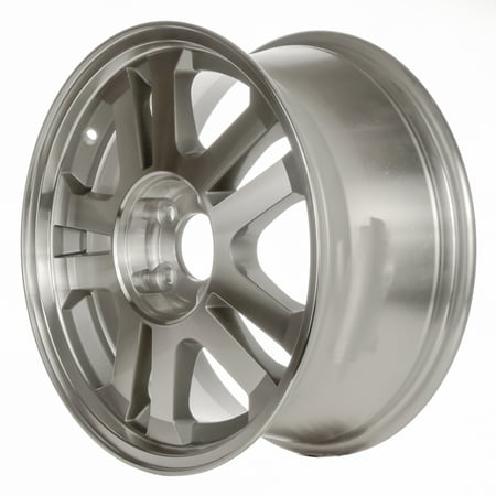 2005-2009 Ford Mustang  17x8 Alloy Wheel, Rim Medium Charcoal Metallic with Machined Face - (Best Alloy Wheel Sealer)