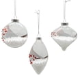 thumbnail image 3 of 80MM Glass Transparent Cardinal Ornaments, 3 of 3
