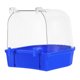 thumbnail image 1 of Accesorio para jaula de pájaros, bañera para pájaros, bañera para pájaros, accesorio para pájaros, bañera para loros, bañera para pájaros pequeños, bañera para periquitos, 1 of 7