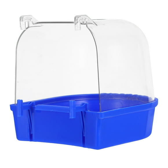 Accesorio para jaula de pájaros, bañera para pájaros, bañera para pájaros, accesorio para pájaros, bañera para loros, bañera para pájaros pequeños, bañera para periquitos