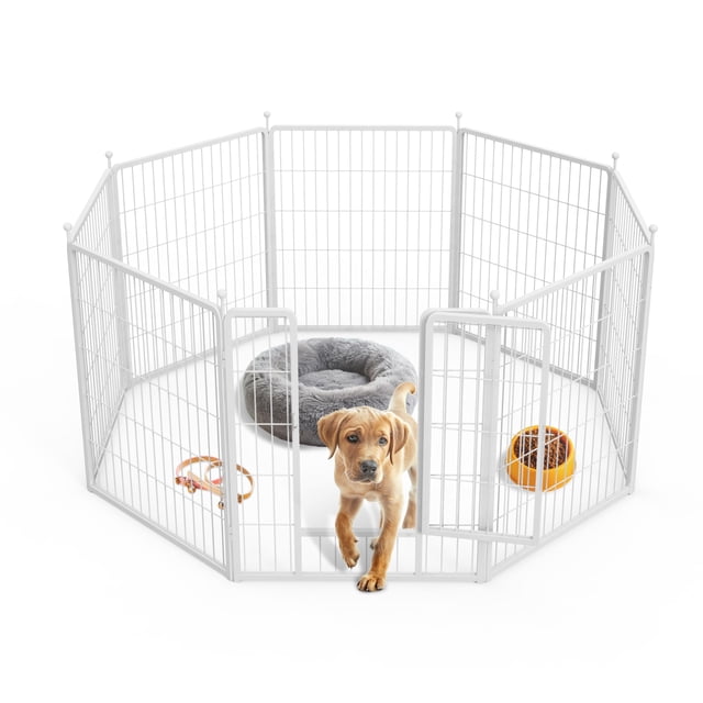 Parque infantil para perros Simple Deluxe, 32 cm de altura, 8 paneles, antioxidante