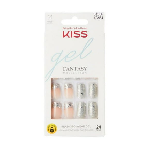Kgn54 Kiss Gel Nails - Diana