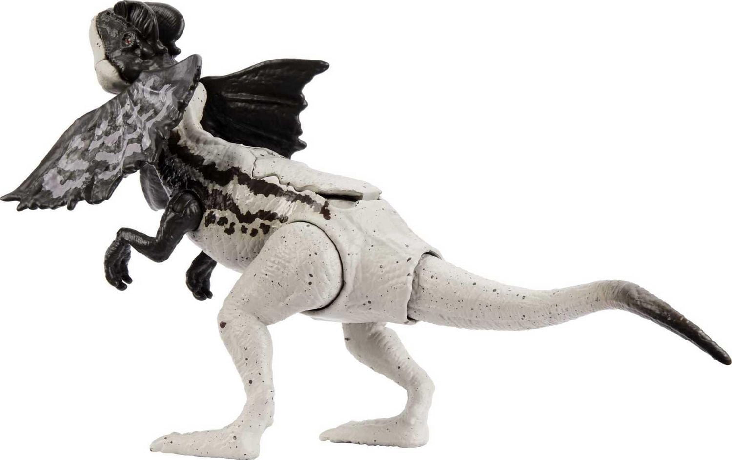 Jurassic World Figurine de Dinosaure Dilophosaure de Nouvelle Attaque