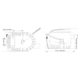 thumbnail image 2 of koolsoo 2 Pieces 12V 1100GPH Automatic Bilge Pump With Internal Float Switch For Boat, 2 of 9