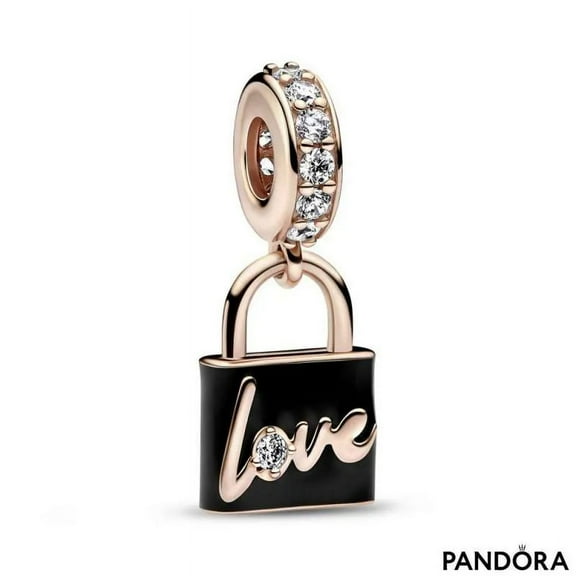 Pandora Love Padlock Dangle Charm