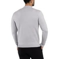 thumbnail image 2 of X RAY JEANS Mens Mock Neck Sweater Pullover, Light Heather Grey, M, 2 of 10