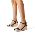 thumbnail image 6 of DREAM PAIRS Espadrilles Wedge Sandals for Women, Women's Open Toe Summer Dressy Sandals with Adjustable Ankle Strap and Soft Footbed, 6 of 7