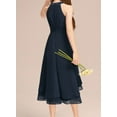 thumbnail image 3 of Sleeveless Solid Girls Flowy Dresses Kids Children Ruffle A-Line Dress, 3 of 5