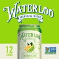 thumbnail image 5 of Waterloo Sparkling Water, Lemon-Lime, 12 fl oz, 12 Pack Cans, 5 of 7