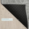 thumbnail image 5 of Addison Rugs Chantille Indoor/Outdoor Transitional Floral Gray Machine Washable Rectangle Rug, 8' x 10', 5 of 8