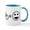 White/Blue Inside, variant on CafePress - Mountain Biking - 11 oz Ceramic Mug - Novelty Coffee Tea Cup