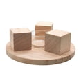 thumbnail image 2 of Teapot Warmer Candle Heating Base Wooden Tea Light Warmer for Tea Hotel Milk, 2 of 8