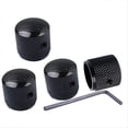 thumbnail image 2 of black Electric guitar metal volume knob, 2 of 5