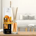 thumbnail image 3 of AROMATIKA Orange Reed Diffuser 100ml - Room Fragrance Diffuser w/Natural Essential Orange Oil - Aromatherapy - Spa - Home - Kitchen - Bath - Office - Fintess - Club - Restaurant - Boutique, 3 of 8