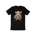 thumbnail image 4 of Funny Armadillo Animal Army Soldier Commando Veteran Gift T-Shirt Armadillo Soldier Birthday Holiday Gifts Men Women Kids Tshirt, 4 of 10
