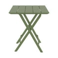 thumbnail image 6 of Compamia Helen Square Folding Bistro Table 24 inch Olive Green, 6 of 7