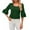Green-08, variant on Mittory 3/4 Length Sleeves Womens Tops Blouses for Women Dressy Casual Tops Trendy Summer Shirts Spring Clothes