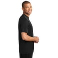 thumbnail image 3 of Port & Co Adult Male Men Plain Short Sleeves T-Shirt Jet Black 3X-Large, 3 of 6