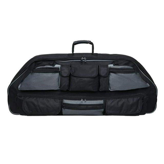 koolsoo Compound Bow Case Large Bow Protective Storage Case with Extra Pockets